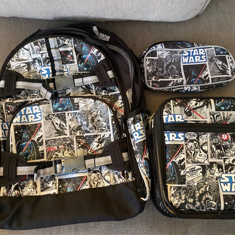 Pottery Barn Star Wars backpack